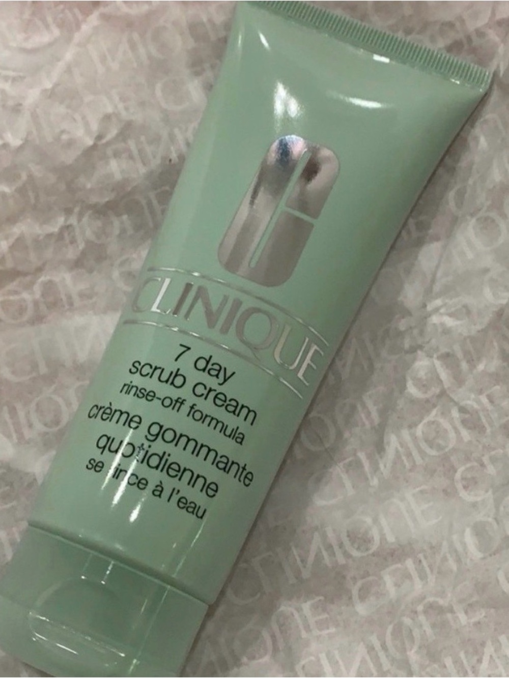 Clinique 7 Day Scrub Cream Rinse-Off Formula ~NEW~ 3.4oz Full Size $30 Value - Picture 3 of 10